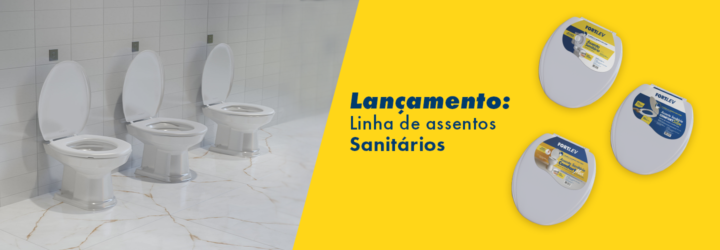 Lançamento Linha Assento Sanitário